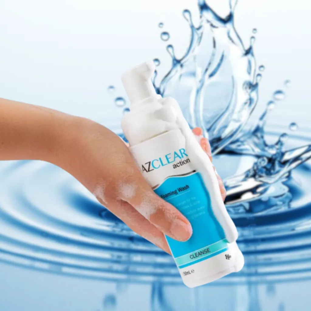 AZCLEAR Foaming Face Wash for Acne-Prone Skin